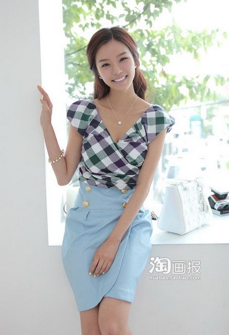 甜而不腻 可爱女生夏日约会搭